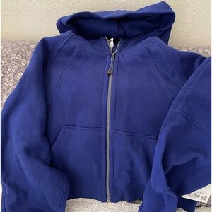 Lululemon oversized scuba zipped hoodie